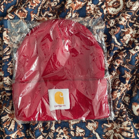 🆕New Carhartt beanie winter hat marled grey wool - Picture 3 of 4